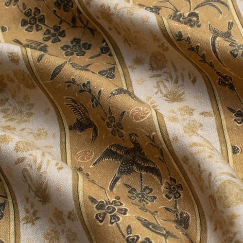 Ткань для штор - DELHI STRIPE L. RF923B - Iksel Decorative Arts - настенная / обивочная / в полоску