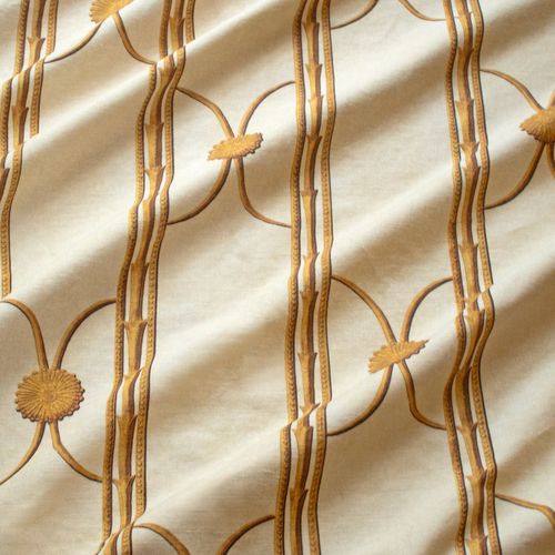 Обивочная ткань - DECO STRIPE RF441 - Iksel Decorative Arts - для штор / настенная / для внутренней отделки