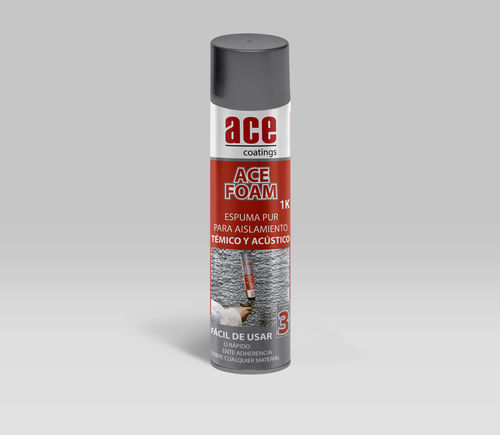 Изоляция из пенополиуретана - ACE FOAM 1K - Ace - термическая / термоакустическая / акустическая