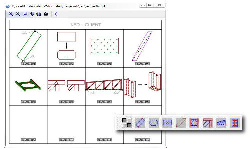 Чертежное программное обеспечение - BOCAD-3D/EDIT - BOCAD SERVICE INTERNATIONAL - DAO / для архитектуры / для стальной конструкции