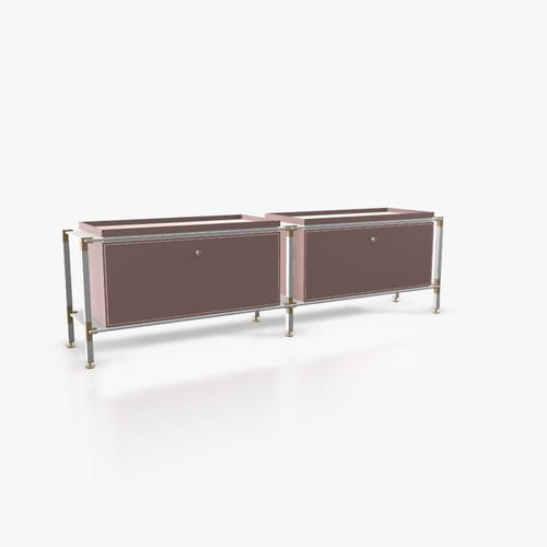 Современный буфет - L.2.900.1.2.AZ.TA.1 - tRACK by Kesseböhmer GmbH - из фанерованной древесины / из лакированной МДФ / из стали, покрытой порошком