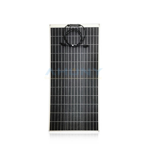 Монокристаллическая фотоэлектрическая панель - EGO S110W PRO - SHENZHEN AHONY POWER CO.,LTD - гибкая / черная / вертикальная установка