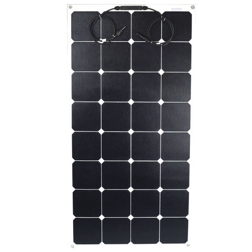 Фотоэлектрическая панель плоский - EGO S 110W - SHENZHEN AHONY POWER CO.,LTD - гибкая / черная / вертикальная установка