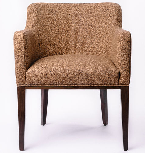 Современный cтул - ECO - CREATIVE-CORK - для интерьера / из пробкового дерева / с основанием из древесины