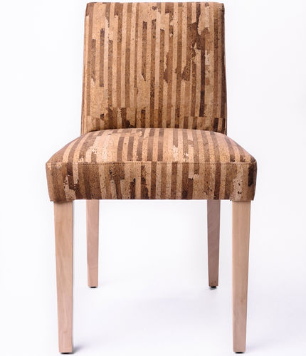 Современный cтул - BIO - CREATIVE-CORK - для интерьера / из пробкового дерева / с основанием из древесины