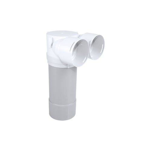 Потолочный диффузор воздуха - FITT AGIX® Ø125 pp AIRPIU' System Adapters - FITT Spa - круговой / из полипропилена / для бытового использования