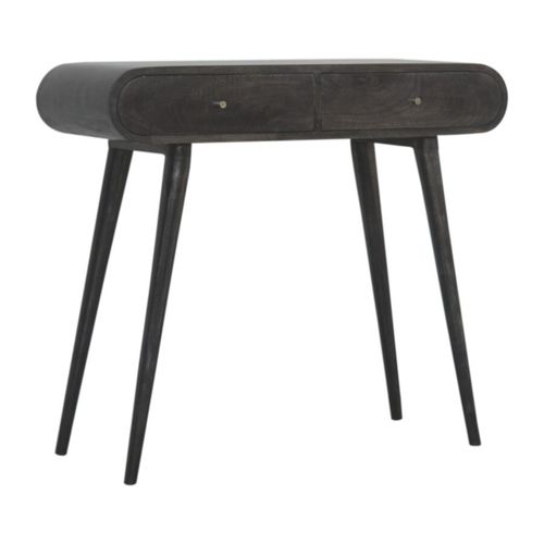 Стол-консоль скандинавский дизайн - IN1459 - Artisan Furniture - из цельной древесины / с основанием из цельной древесины / изогнутый