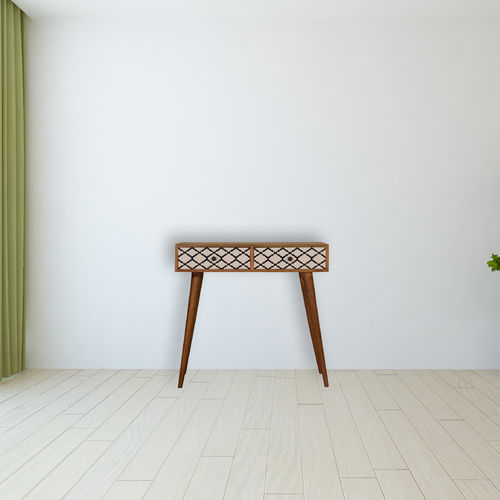 Стол-консоль скандинавский дизайн - STELLA  - Artisan Furniture - из цельной древесины / с основанием из цельной древесины / прямоугольный