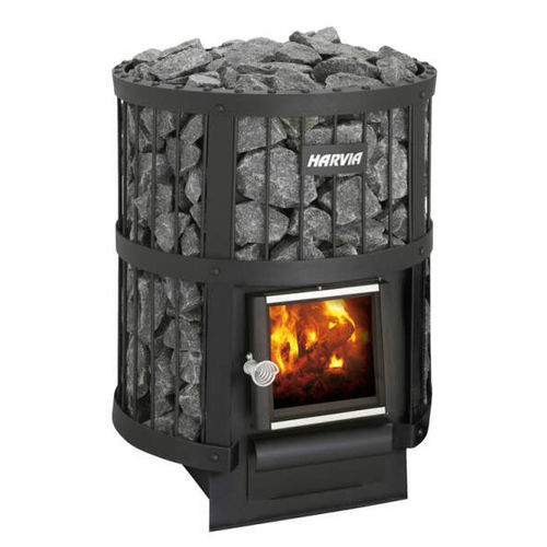 Дровяная печь для сауны - Harvia Legend 150 - Fire Ice Systemtec Georg Zelger e.K. - 10 кВ...20 кВ / напольная / из стали