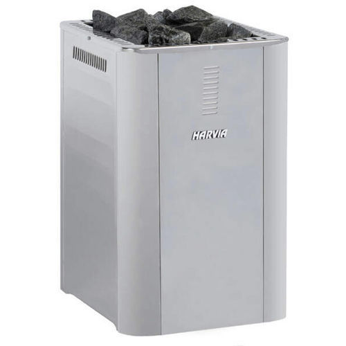 Дровяная печь для сауны - Harvia 36 Duo - Fire Ice Systemtec Georg Zelger e.K. - из нержавеющей стали / современная / серая