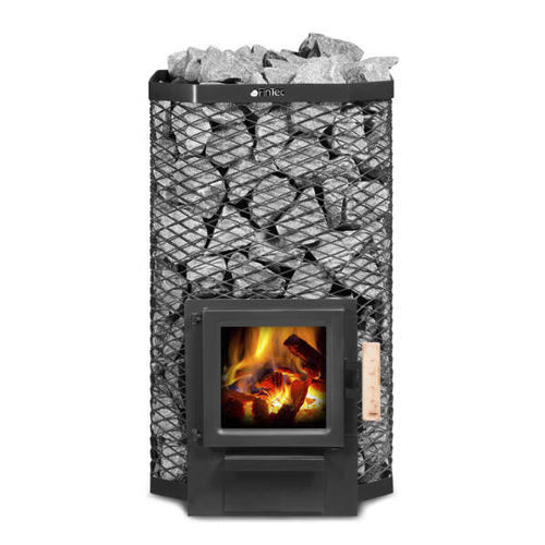 Дровяная печь для сауны - FinTec Arthur  - Fire Ice Systemtec Georg Zelger e.K. - 9 кВ / напольная / из металла