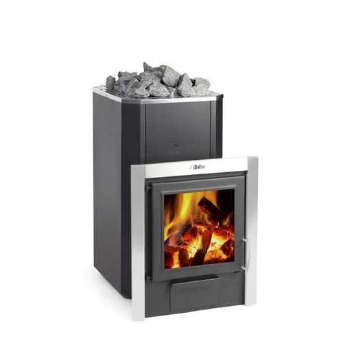 Дровяная печь для сауны - FinTec Finn mh - Fire Ice Systemtec Georg Zelger e.K. - 9 кВ / напольная / из металла