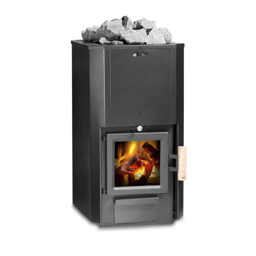 Печь для сауны на дровах - FinTec Iwo Trend  - Fire Ice Systemtec Georg Zelger e.K. - 9 кВ / напольная / из металла
