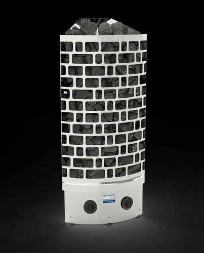 Электрическая печь для сауны - ari eck - Fire Ice Systemtec Georg Zelger e.K. - 7,5 кВ / напольная / из нержавеющей стали