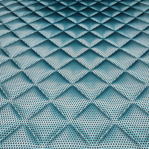 Декоративное листовое железо - QUILT - EMBOSS PANELS - перфорированное / штампованное / из нержавеющей стали