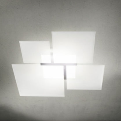 Современный потолочный светильник - QUADRIFOGLIO - LAM Export - из стали / LED / для бытового использования
