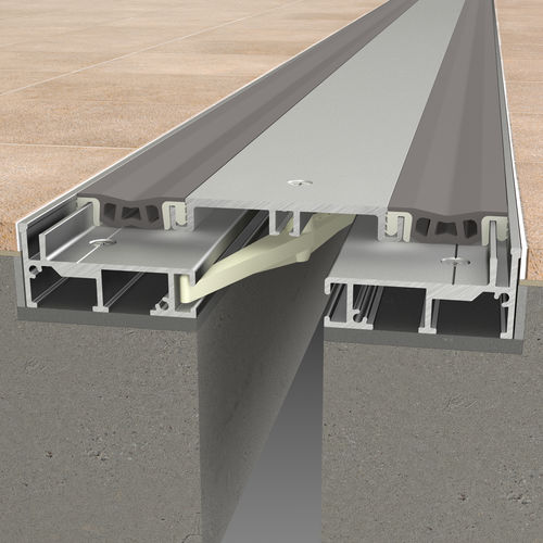 Компенсационный шов из каучука - DGTP & GTP SERIES - CS Construction Specialties - из термопластика / из алюминия / для напольной поверхности