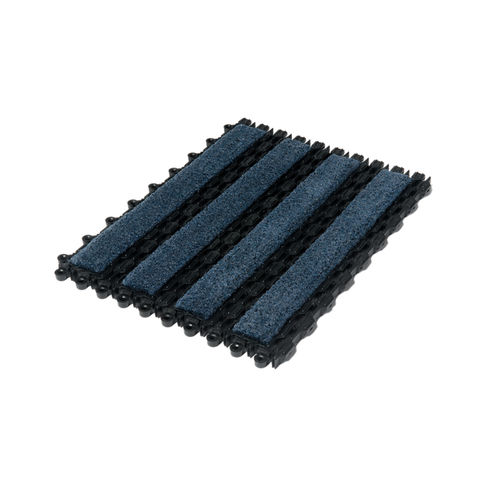 Входной мат для профессионального использования - HELIX® TILES - CS Construction Specialties - из каучука / из ПВХ / виниловый