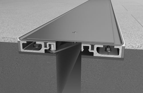Компенсационный шов из металла - SJ-S & SJ-HDS SERIES - CS Construction Specialties - из нержавеющей стали / напольный / для стены