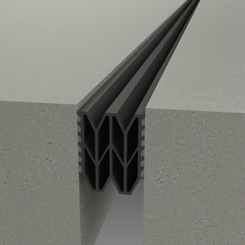 Стыковая планка из СКЭП - HB SERIES - CS Construction Specialties - из экструдированного каучука / эпоксидная / для компенсационного шва