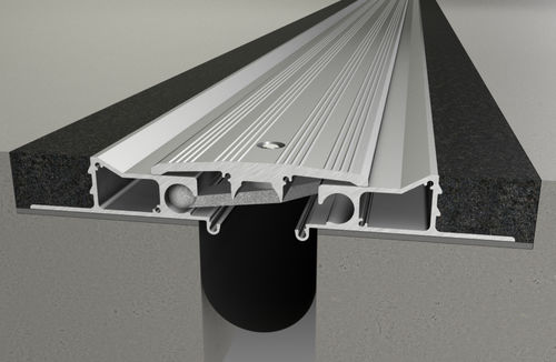 Стыковая планка из полиэтилена - KB SERIES - CS Construction Specialties - из алюминия / для компенсационного шва
