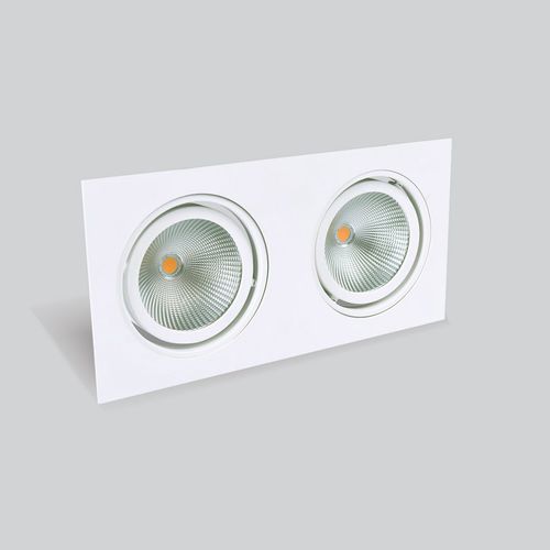 Встраиваемый даунлайт в потолок - ORBIT DUO ADJUSTABLE  - HB LUX LIGHTING - HB LUX TEKNOLOJI SAN VE TIC LTD - LED / прямоугольный / IP20
