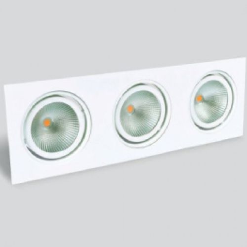 Встраиваемый даунлайт в потолок - ORBIT TRIO ADJUSTABLE  - HB LUX LIGHTING - HB LUX TEKNOLOJI SAN VE TIC LTD - LED / прямоугольный / IP20