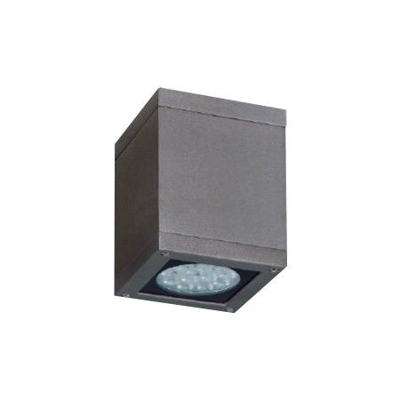 Современный потолочный светильник - LAQUE SQ M  - HB LUX LIGHTING - HB LUX TEKNOLOJI SAN VE TIC LTD - квадратный / из закаленного стекла / из алюминия