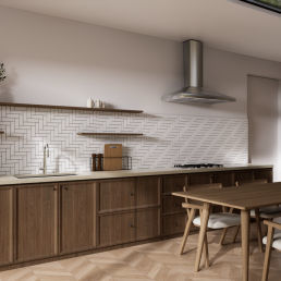Рабочая поверхность из восстановленного камня - BELLE BEIGE - Fujian Ultracera New Materials CO.,Ltd - из композита / из камня / для профессиональной кухни
