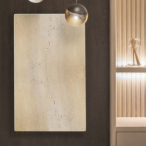 Электрический радиатор - Le Travertino - Chaleur Naturelle - 750 w / современный / из натурального камня