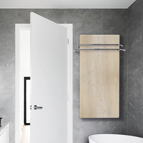 Электрический полотенцесушитель - Le Fante Travertino - Chaleur Naturelle - 1500 w / современный / из натурального камня