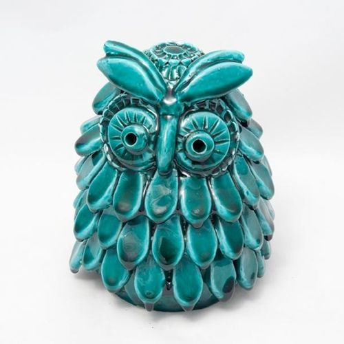Скульптура из керамики - GUFETTO - THE PIGGY BANK - mavi ceramica - отдельностоящая / для профессионального использования / синяя