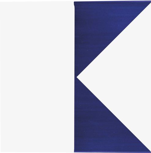 Плитка из керамики - Alfabetile Letter K - mavi ceramica - эмалевая / полуглянцевая / для интерьера
