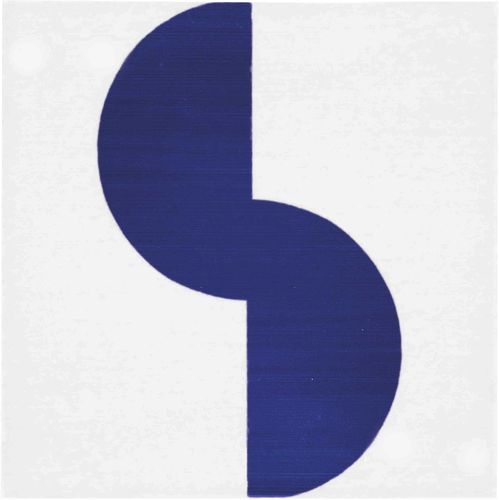 Плитка из керамики - Alfabetile Letter S - mavi ceramica - эмалевая / полуглянцевая / для интерьера
