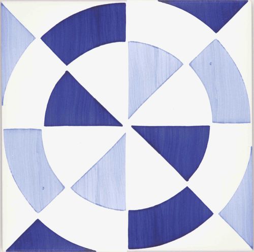 Плитка из керамики - Blue Type 1 - mavi ceramica - эмалевая / для интерьера / для наружного применения