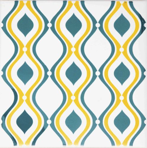 Плитка из керамики - TIPO 11 - mavi ceramica - эмалевая / сатинированная / очищенная