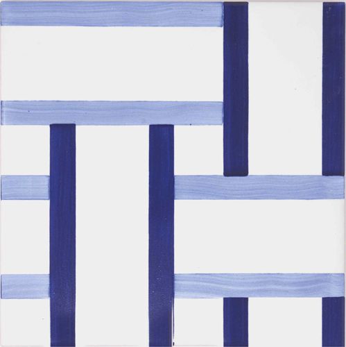 Плитка из керамики - Blue Type 12 - mavi ceramica - эмалевая / для интерьера / для наружного применения