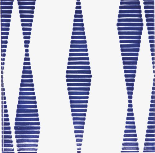 Плитка из керамики - Blue Type 16 - mavi ceramica - эмалевая / для интерьера / для наружного применения