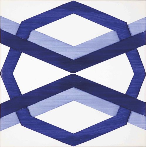 Плитка из керамики - Blue Type 18 - mavi ceramica - эмалевая / для интерьера / для наружного применения