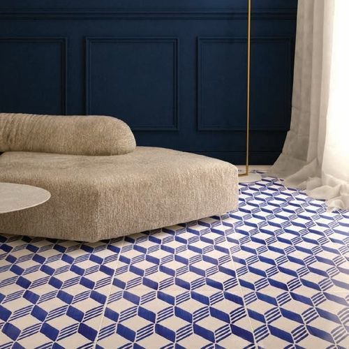 Плитка из керамики - Checkered - mavi ceramica - полуглянцевая / окрашенная / для интерьера
