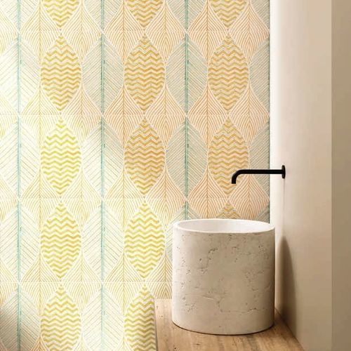 Плитка из керамики - Autumn - mavi ceramica - полуглянцевая / для интерьера / для ванной комнаты