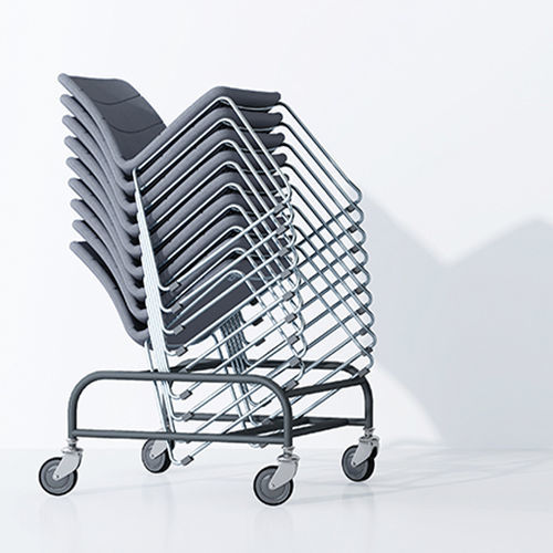 Стул для работы из ткани - Rachel  - Zhejiang Sunon Furniture Manufacture Co., Ltd. - из стали / с крестообразным основанием / на колесиках