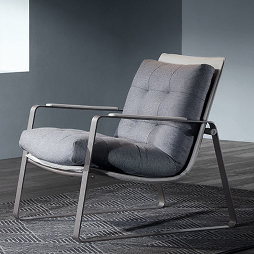 Современное кресло - UC - Zhejiang Sunon Furniture Manufacture Co., Ltd. - из ткани / из металла / с подушками