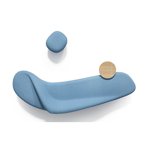 Современный диван - D series-D2 - Zhejiang Sunon Furniture Manufacture Co., Ltd. - из ткани / непромокаемый / серый