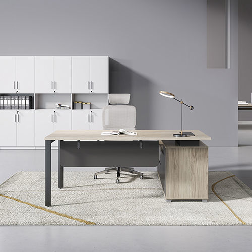 Директорский рабочий стол - LIDO - Zhejiang Sunon Furniture Manufacture Co., Ltd. - напольный / современный / из дуба