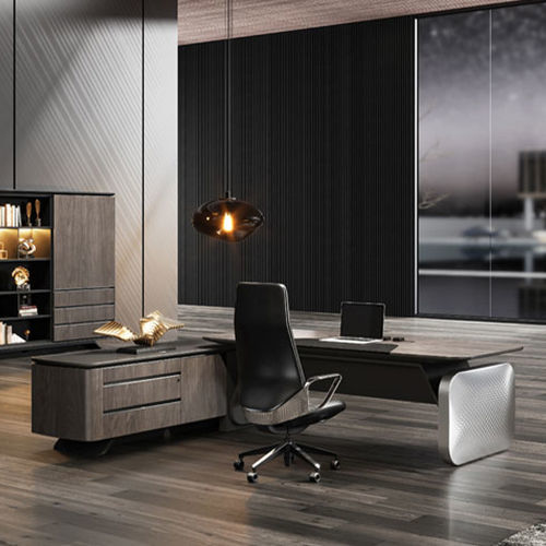 Директорский рабочий стол - Altaes  - Zhejiang Sunon Furniture Manufacture Co., Ltd. - напольный / современный / из американского ореха