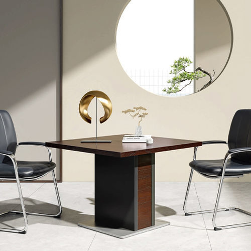 Современный стол для собраний - Larry - Zhejiang Sunon Furniture Manufacture Co., Ltd. - из орехового дерева / с основанием из алюминия / прямоугольный