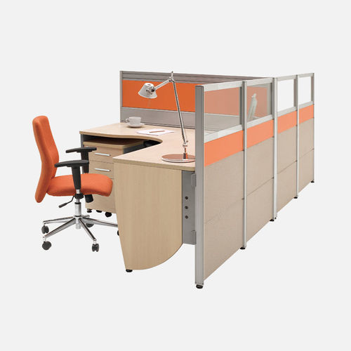 Рабочий стол для офисов открытого типа - PN600  - Zhejiang Sunon Furniture Manufacture Co., Ltd. - напольный / для 4 человек / современный