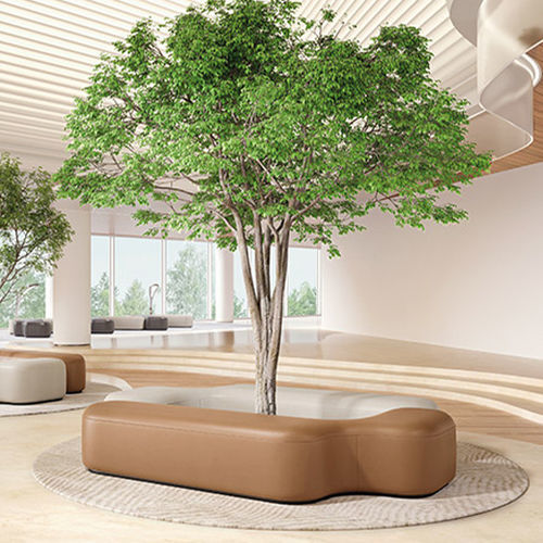 Современный диван - D series-D7 - Zhejiang Sunon Furniture Manufacture Co., Ltd. - из ткани / из кожи / модульный