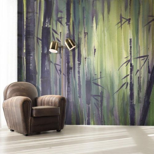 Современный обои - BAMBOO - ABSOLUTA COLLECTION - из целлюлозного волокна / из нетканых материалов / из натурального волокна